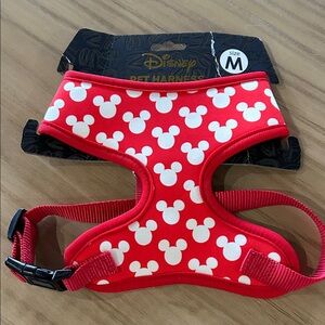 Disney Red and White Mickey Mouse Dog Harness